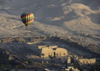 זה סופו של כל בלון: מצרים אסרה על כדורים פורחים מעל עתיקות