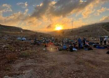 אחד המאחזים שהוקם על ידי תנועת נחלה בשבוע שעבר. צילום: תנועת נחלה סיכום לילי של מבצע המאחזים: 6 נקודות, 11 עצורים, 3 פצועים קל