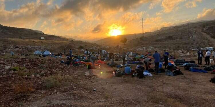 אחד המאחזים שהוקם על ידי תנועת נחלה בשבוע שעבר. צילום: תנועת נחלה סיכום לילי של מבצע המאחזים: 6 נקודות, 11 עצורים, 3 פצועים קל