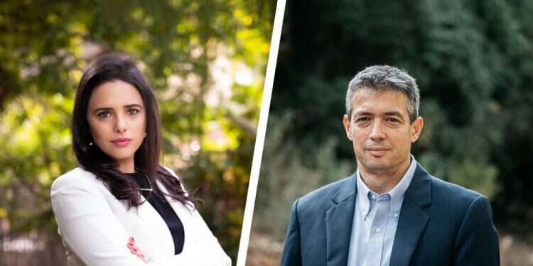 יועז הנדל ואיילת שקד. צילומים: אבישג שאר-ישוב, אריק סולטן הסיכוי היחיד של הנדל ושקד