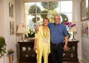 משפחת נאמן, בית־זית. צילום: נעם ריבקין פנטון, פלאש 90