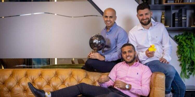 דביר כהן, דוראל ישי וטל לוי, בעלים ומנכ צילום: אריק סולטן