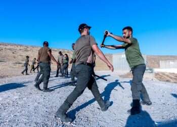 עובדי מועצת משגב התאמנו לקראת קרבות עם השכנים