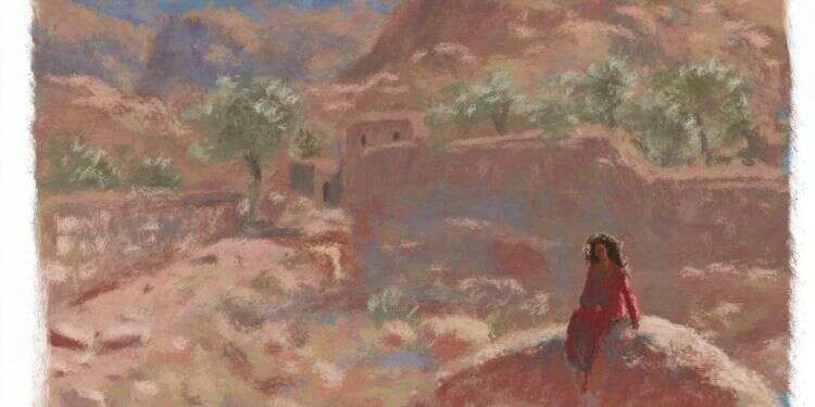 מפגש עם האחר. פרשת בלק. איור: מנחם הלברשטט איור: מנחם הלברשטט