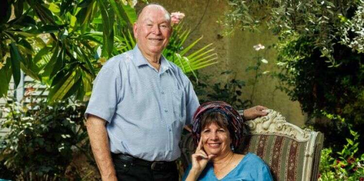 שרה ושמעון מסינגר. צילום: ברוך גרינברג