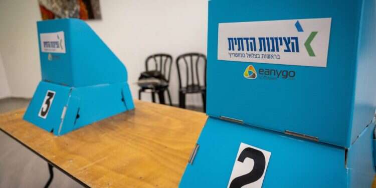 קלפיות בפריימריז הציונות הדתית 2022. צילום: יונתן זינדל, פלאש 90 למה לא התפקדתי לציונות הדתית