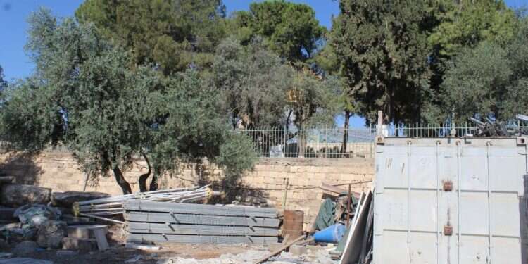 עבודות הווקף בהר הבית. צילום ללא קרדיט