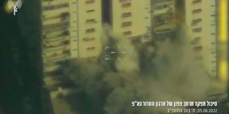 לקראת כניסת השבת: מתקפה של צה"ל על הג'יהאד האסלאמי בעזה