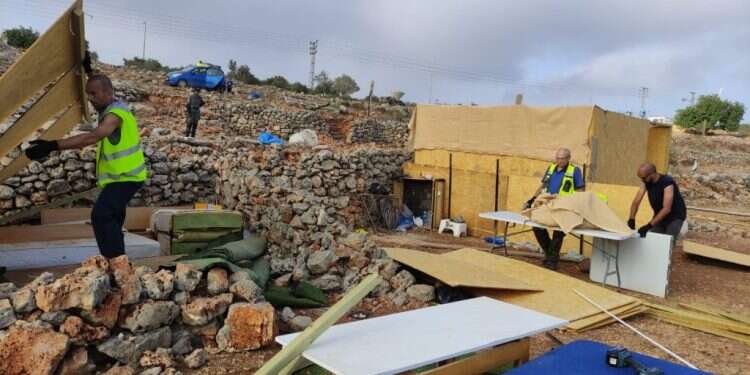 ללא צו ובניגוד לנהלים: כוחות פינו את ההתיישבות מעלה יהונתן