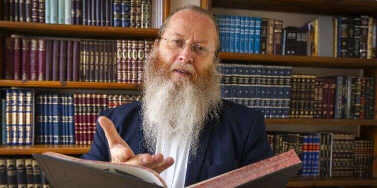 לרפאל קליינמן. צילום: אוליבייה פיטוסי, פלאש 90