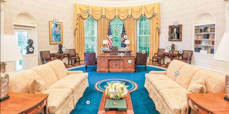 צילום: White House Historical Association תיכנסו, תרגישו בבית: ביקור וירטואלי בחדר הסגלגל