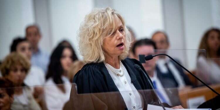 היועצת המשפטית לממשלה גלי בהרב־מיארה. צילום: יונתן זינדל, פלאש 90