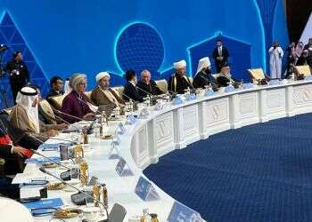 כנס הדתות בקזחסטן. צילום: רחלי מלק-בודה התפקיד הרוחני בעיצוב העולם החדש: כנס 7 הדתות מתחדש