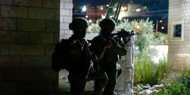 חיילי צה צפו: כוחות הביטחון עצרו חוליית מחבלים ביו"ש