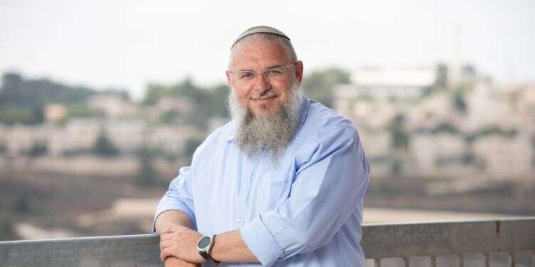 נאמן בגוש עציון, השבוע. צילום: שריה דיאמנט