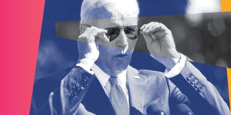 אחיזת עיניים: מאחורי משקפי השמש של הנשיא ביידן