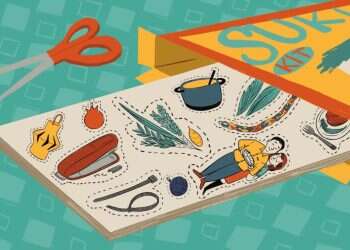 בסוכות אנחנו עושים דברים מוזרים, ואני אוהבת את זה