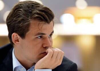 מגנוס קרלסן. צילום: AFP