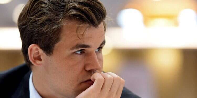 מגנוס קרלסן. צילום: AFP