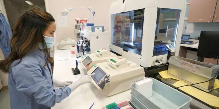 מעבדת מחקר. צילום: AFP איך מונעים את ה"קורונה" הבאה: מי יפקח על מעבדות הנגיפים?