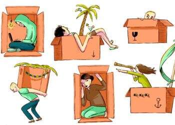 איור: מורן ברק יושבי ארעי: פרויקט סוכות חגיגי