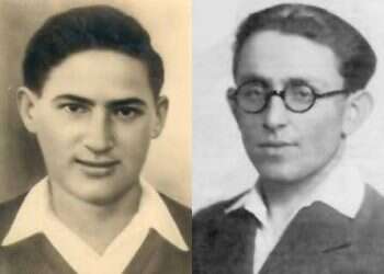 יצחק רובינשטיין (מימין) ובנימין איזנברג. צילומים: דובר צה נעדרים מאז 48: צה"ל עדכן את משפחות חללי הפלמ"ח שקברי יקיריהם התגלו