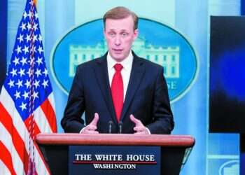 היועץ לביטחון לאומי האמריקני ג'ייק סאליבן צילום: אי.פי.איי ממשל ביידן: סין מאיימת יותר מרוסיה