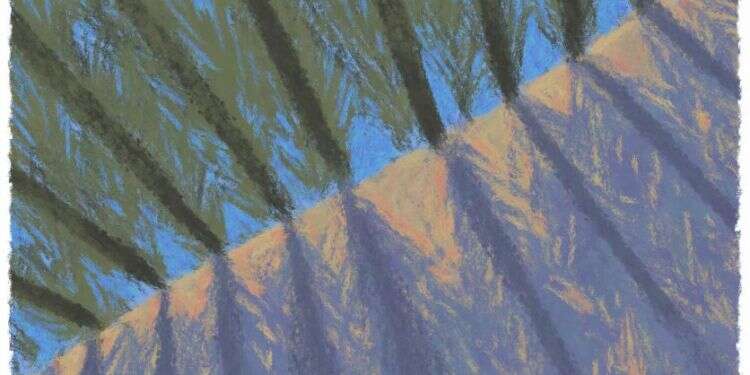 איור: מנחם הלברשטט שיר של אש: שירת האזינו מעוררת אימה