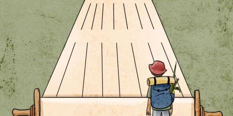 איור: נעמה להב חרדת השכחה היא כל כך קיומית שהיא גדולה יותר אפילו מחרדת המוות