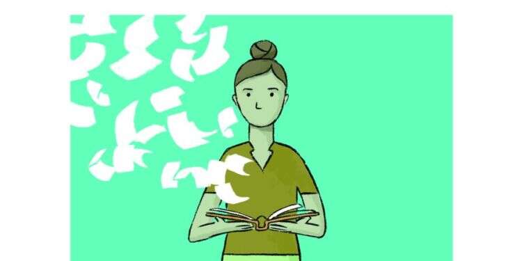 איור: מורן ברק חרדת השכחה היא כל כך קיומית שהיא גדולה יותר אפילו מחרדת המוות