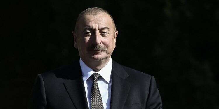 נשיא אזרבייג'ן אילהם אלייב. צילום: AFP פתיחת שגרירות אזרבייג'אן בישראל: צעד לקראת עימות מול איראן?