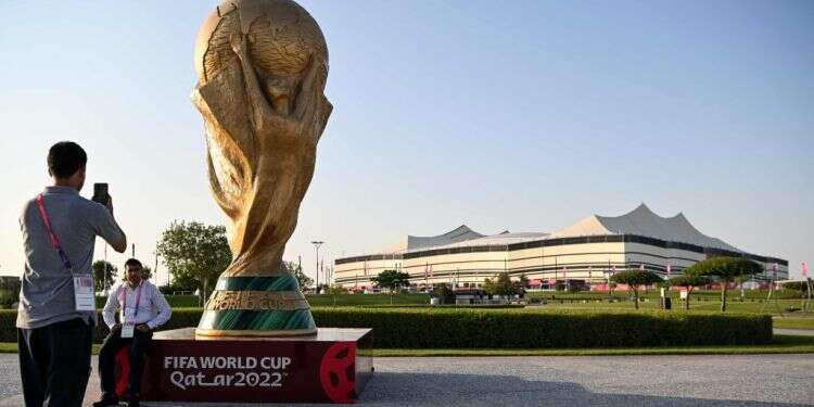אחד האיצטדיונים שאירח את גביע העולם בקטאר. צילום: AFP טיסות ישירות מנתב"ג לקטאר – גם לפלסטינים