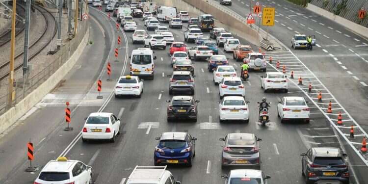 נתיבי איילון, אילוסטרציה. צילום: אבשלום ששוני, פלאש 90