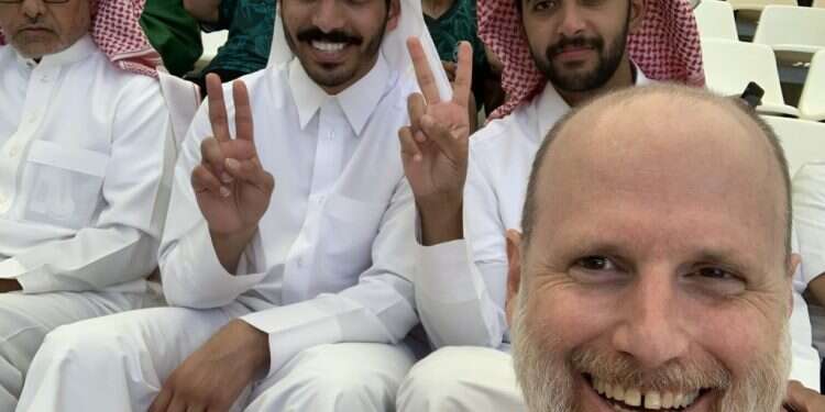 ביציע עם הסעודים מול ארגנטינה: אין כמו שמחת הניצחון של האנדרדוגים