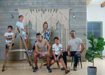 משפחת ג'ורג'י, שלפים. צילום: אנצ'ו גוש, ג'יני