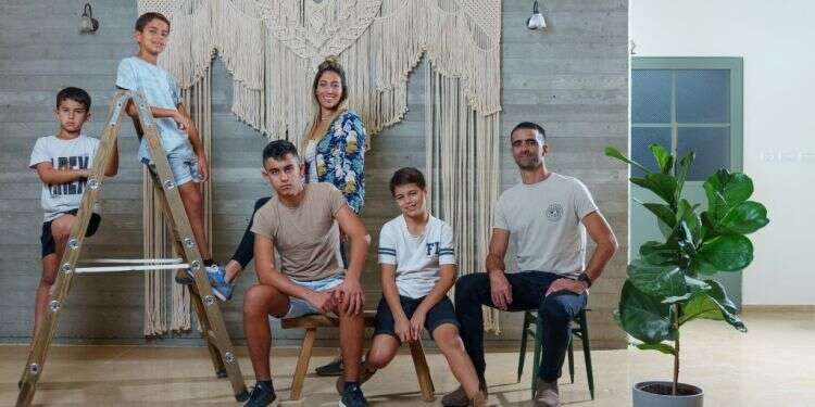 משפחת ג'ורג'י, שלפים. צילום: אנצ'ו גוש, ג'יני