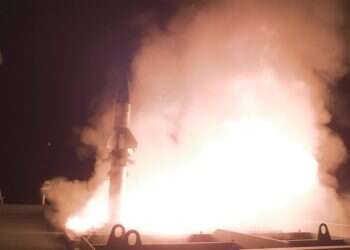 הניסוי הושלם בהצלחה. צילום: אגף דוברות והסברה במשרד הביטחון חיל הים מציג: "מערכת כיפת מגן ימית"