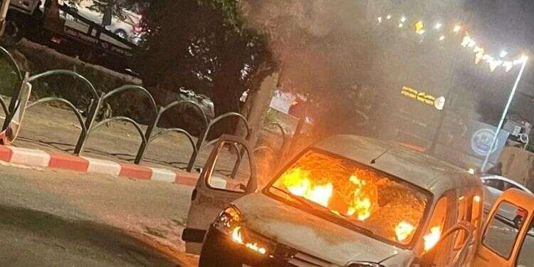 אירוע הלינץ' בטמרה ב־2021. צילום: לפי סעיף 27 לחוק זכויות יוצרים ביצעו לינץ' ביהודי והשופט הקל בעונש – בזכות "סולחה"