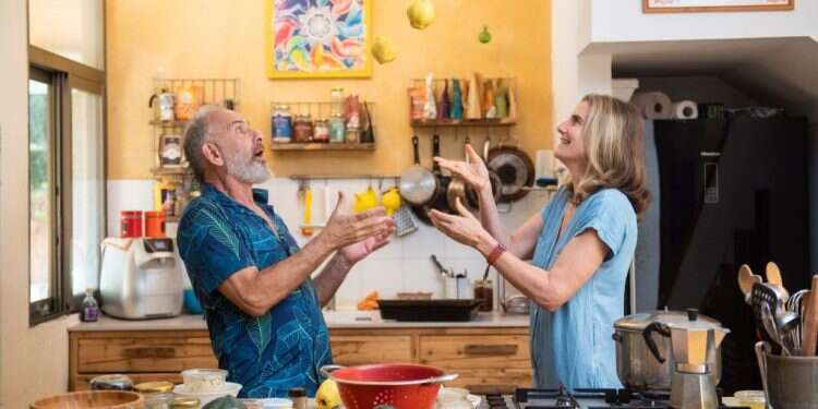 שי אביבי ומיכל ליבדינסקי. צילום: אביטל הירש