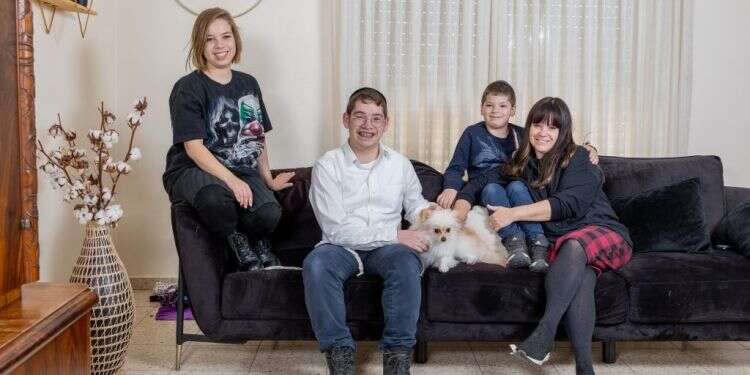 משפחת קנטור, רמת שלמה, ירושלים. צילום: נעמה שטרן