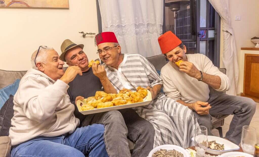 מימין: מוריס, שם טוב, יהושע, רוני. צילום: יוסי אלוני