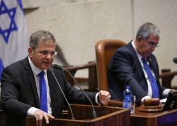 יואב קיש במליאת הכנסת,