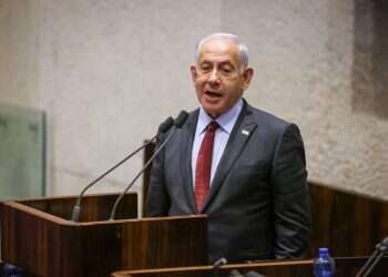 ראש הממשלה בנימין נתניהו במליאת הכנסת, צילום: דוברות הכנסת: נועם מושקוביץ.