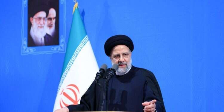 נשיא איראן, איברהים ראיסי. צילום: Iranian Presidency / AFP נשיא איראן, איברהים ראיסי. צילום: Iranian Presidency / AFP