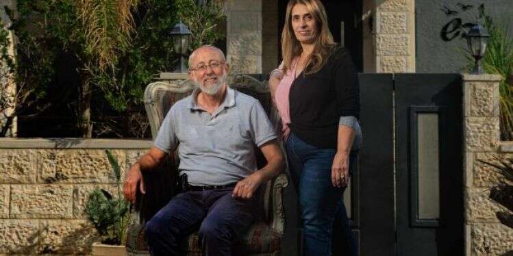 אלי ורונית בש. צילום: ברוך גרינברג