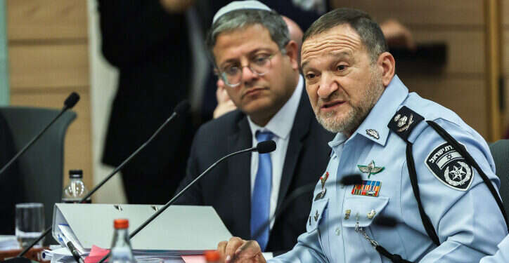 "לא יטיפו לי מוסר, נבחרנו כדי להוביל מדיניות": בן גביר עורר סערה בדיון בחוק סמכויות המשטרה