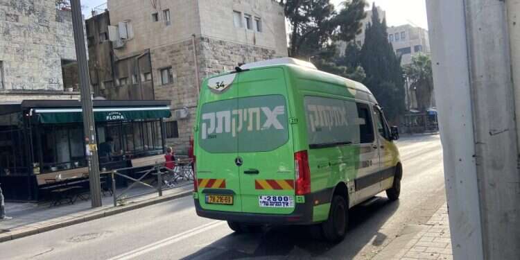 הפוטנציאל לא מומש. שירות תיק־תק בירושלים