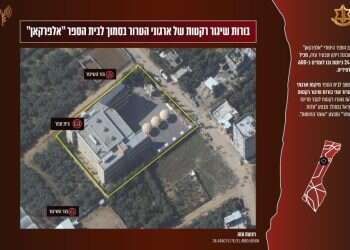 צה"ל חשף את בורות שיגור הרקטות שחמאס בנה בסמוך לבתי ספר