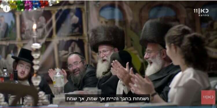 צילום מסך מתוך הסרט השר קרעי, טלוויזיה איכותית היא קידוש השם