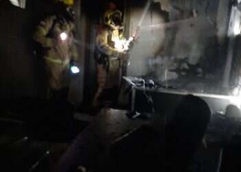 משרדי עמותת "מתנת חיים" נשרפו: תמונת הרב הבר ז"ל נותרה ללא פגע